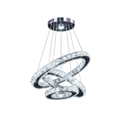 Modern Crystal Chandeliers (Silver)